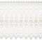 Plauener Spitze by Modespitze, Store Bistro Gardine Scheibengardine mit Stangendurchzug, hochwertige Stickerei, Höhe 60 cm, Breite 144 cm, Creme