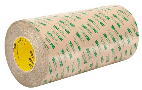 TapeCase 468MP 7 x 60yd High Performance Adhesive Transfer Tape, Converted from 3M 468MP, 7 x 60 Yard Roll