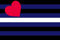 U24 Fahne Flagge Gay Pride Leather 90 x 150 cm