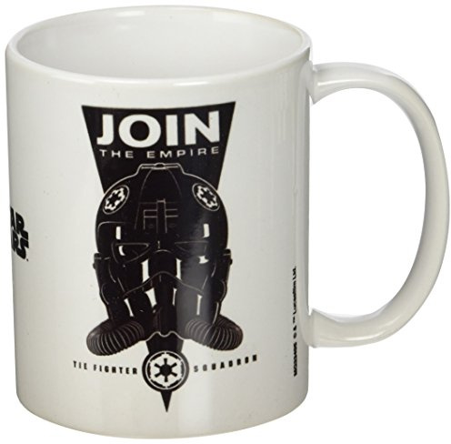 Star Wars Pyramid International  (Join The Empire) Official Boxed Ceramic Coffee/Tea Mug, Multi-Colour, 11 oz/315 ml