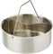 Kuhn Rikon Duromatic Stainless Steel Trio Separator Set for Pressure Cookers, Silver, 18 cm
