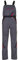Planam 2332054 Highline Latzhose, Schiefer/Schwarz/Rot, Größe 54