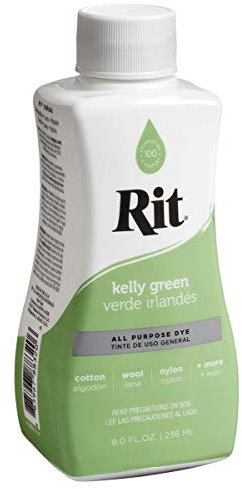 Rit tinte líquido para tejidos (Kelly verde 236 ml