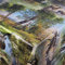 Wachstuch Wachstischdecke Tischdecke Gartentischdecke Größe wählbar Jagd Wild Eckig 120 x 180 cm abwaschbar