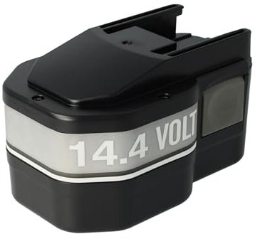 vhbw NiMH Akku 3300mAh (14.4V) kompatibel mit Elektro Werkzeug Milwaukee PPS14.4 Power Plus, PSG 14.4 Power Plus Ersatz für 48-11-1000, 0511-21, u.a..