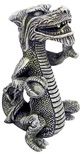 CROCI Dragon Chinois Vertical Décoratif pour Aquariophilie Taille S