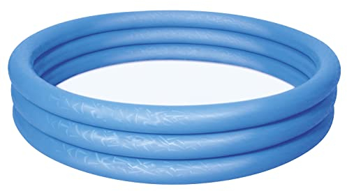 BESTWAY 51026 Piscina gonfiabile 2+ anni Red 3 Anelli 3col 1,52 x 30 cm (60 x 12 pollici), blu