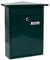 Arregui Home E5713 Individueller Briefkasten aus Stahl, Größe M (DIN A4), Grün
