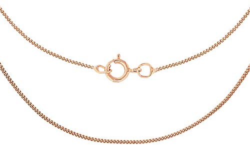 CARISSIMA Damen 0.6mm Diamantschliff Panzerkette 9k (375) Rotgold 46 cm/18 zoll 5.13.6564