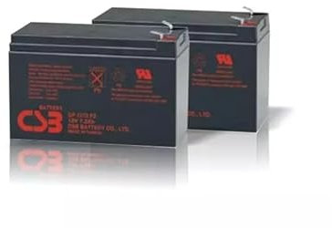 Batterie 12 V 7,2 Ah scellée spéciale Sai