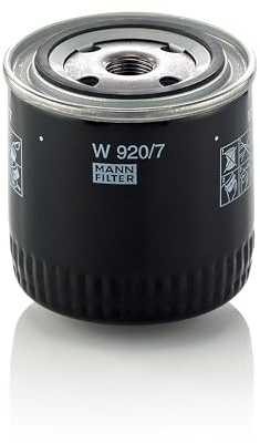 MANN-FILTER, W 920/7 Ölfilter | Für LKW, Busse, Hohe Filtrationsleistung, Optimaler Motorschutz, Hochwertige Dichtung, Echte OE-Technologie