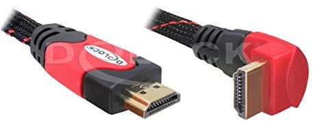 Delock 82685 Gewinkeltes A/A HDMI Kabel 1m