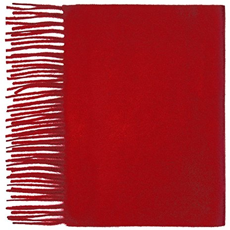 Oxfords Cashmere Echarpe en 100% Cachemire, Rouge