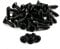 25 x VANSON Black Scratchplate Pickguard Screws for Stratocaster or Telecaster Guitars (Pack of 25)