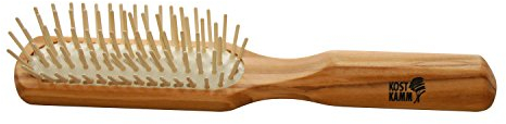 Kost Kamm Holzbürste gerade Holznoppe 5 reihig