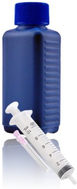100ml Nachfülltinte Druckertinte Refillset für HP (blau/cyan)