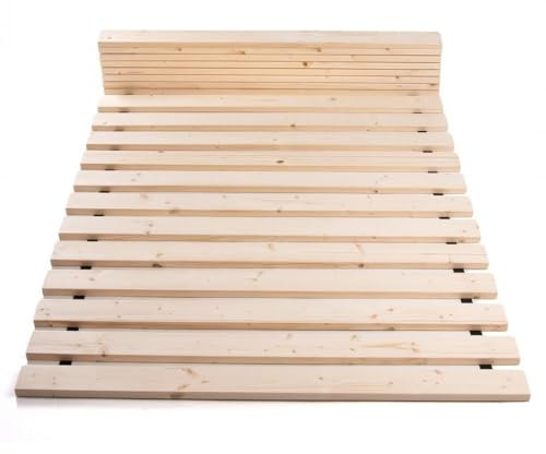 TUGA - Holztech Rollrost 80 x 210 cm 20mm 300kg Lattenrost Rolllattenrost Premium Qualitätsarbeit aus Deutschland