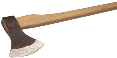 Mannaia Professionale a Taglio con Manico in Legno 1,3 kg Robusta e Resistente