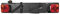 OROK - Kit de signalisation - Plaque de signalisation pour Porte vélo ABS 0.75m - Longueur Alimentation : 1.5m - Contient : 2 lanternes (4 Fonctions) - Fixation par Sangle (60cm)