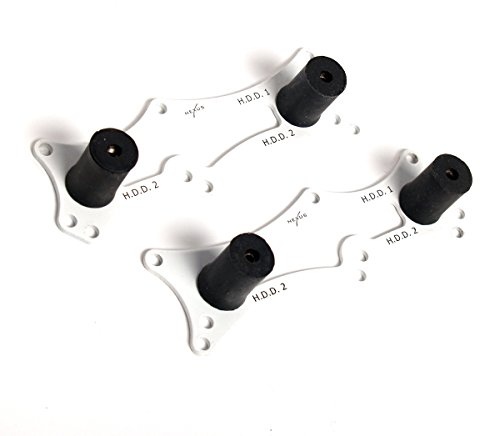 Nexus DoubleTwin | HDD Anti Vibration Mounting Kit – sujección (90 g, 145 x 23 x 114 mm, 118 g, 113 x 34 x 23 mm)