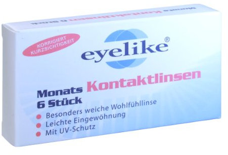Eyelike Monatskontaktlinsen, 6er Packung, -4,75 Dioptrien