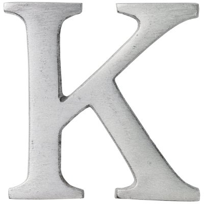 Räder ABC Alu Lettern - K
