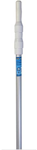Medipool Teleskopstange aus Aluminium - 3 teilig, ausziehbar von 120-360 cm - Alu-Teleskopstange Hochwertige Teleskopstange aus Aluminium. Passend für alle Bodensauger, Bürsten und Kescher