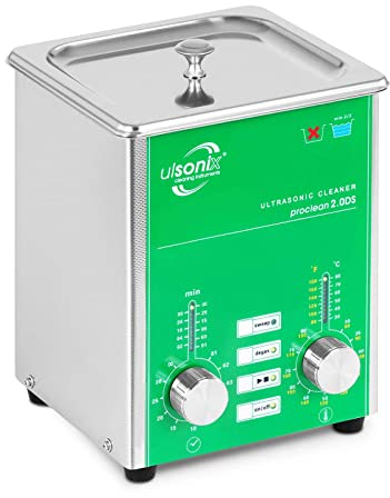 Ulsonix PROCLEAN 2.0D Ultraschallreinigungsgerät Ultraschallreiniger Ultraschallbad (2 Liter, 37 kHz Schallfrequenz, Multi-Funktion, 80W Ultraschallstärke)