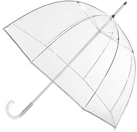 totes Transparenter Bubble Regenschirm mit Kuppeldach, leichtes Design, Wind- und Regenschutz, Transparent, Adults - 51 Canopy, Transparenter Regenschirm mit Kuppeldach, leichtes Design, Wind- und