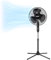 Comfort Zone Electric Oscillating Pedestal Fan, Stand Fan, 16 inch, 3 Speed, 90 Degree Oscillating Head, Adjustable Height and Tilt, Airflow 7.48 ft/sec, Ideal for Home, Bedroom & Office, CZST161BTEBK
