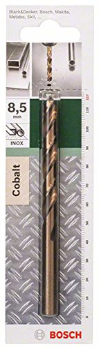 Bosch 2 609 255 080 - Broca para metal HSS-Co, DIN 338