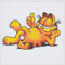 Microfasertuch zum Brille reinigen - Motiv GARFIELD