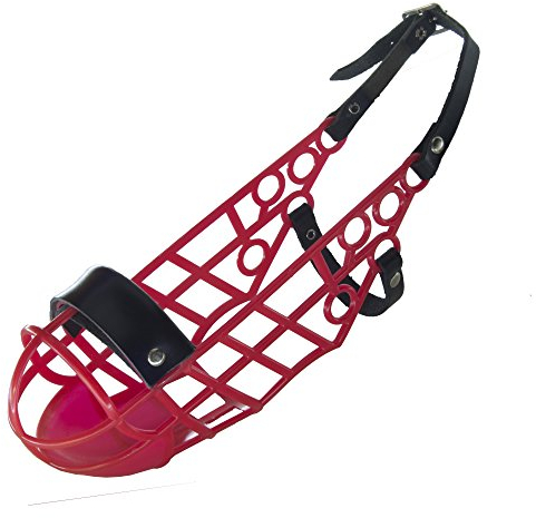 Don Pare Maulkorb 111 In Rot ? Der Kennel Maulkorb Für Whippets ? Auch Ideal Als Transportmaulkorb, Von Amathings