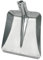 Kerbl Pala de aluminio tamaño 9 (Anchura 36 cm, Pala para jardín / granero, Aluminio, con borde de acero galvanizado, Pala para nieve, sin mango) 2967