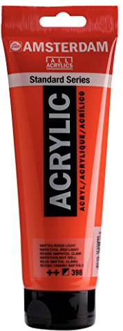 Amsterdam Standard Series Acrylic Tube 250 ml Naphthol Red Light 398 (17123980)