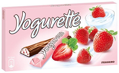 Ferrero Deutschland GmbH: Ferrero Yogurette - 1 Packung mit 10 Tafeln à 100 gr