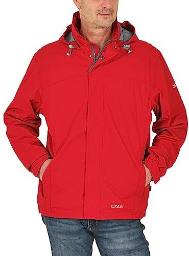 PRO-X elements Funktionsjacke Herren MERAN I Regenjacke mit verschweißten Nähten, Unterarmbelüftung inkl. Packsack I Atmungsaktiv, wasser- & windfest