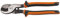 Klein Tools 63050-EINS Coupe-câble isolé 24 AWG, Noir/Orange