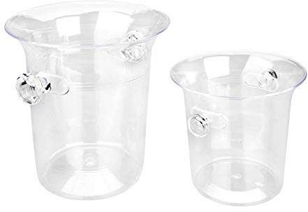 LACOR 62362 Eimer Sektkühler, Acryl 3,5 L | Langlebiges Profi-Utensil; entwickelt für optimale Leistung und schnelle, unkomplizierte Reinigung in der Spülmaschine
