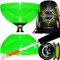 Triple Bearing Diabolo set Cyclone QUARTZ (Green) Metal Diabolo Sticks, 10m Pro ULTRA-SPIN Diablo String & Travel Bag! by Juggle Dream