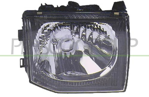 Prasco - MB1574603 - Mitsubishi - Pajero - Mod. 01/97-08/99 - Scheinwerfer Rechts-H4-Ohne Lwr | Kompatibel mit: MITSUBISHI PAJERO II, PAJERO II Canvas Top