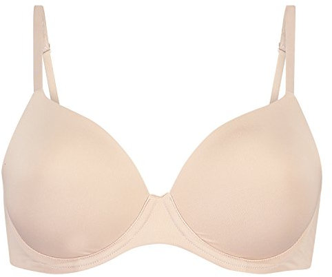 Hunkemöller Damen Vorgeformter Bügel-BH Super soft D80,Tan, Tan