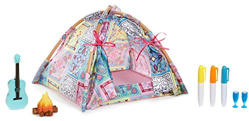 Bratz - Music Festival Vibes - Modepuppen Accessorie - Zelt zum Bemalen [UK Import]