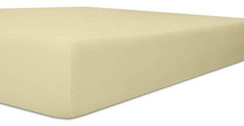 Kneer Qualität 93 Exclusive-Stretch Spannbetttuch, 120x200-130x220, 15 Natur