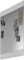 trendteam smart living 1116-451-01 Garderobenspiegel Skin in Hochglanz-weiß B/H/T: 71 x 73 x 2 cm