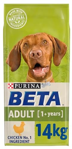 PURINA BETA Adult Dry Dog Food with Chicken, 14 kg