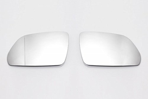 Spiegelgläser Links+Rechts Set Asphärisch Weiß