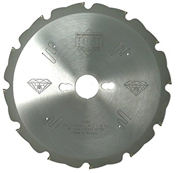 jjw-germany PKD – Diamant Kreissägeblatt Diana 210 x 30 Z= 12 FL Low Noise, 1 Stück, 4250980691064