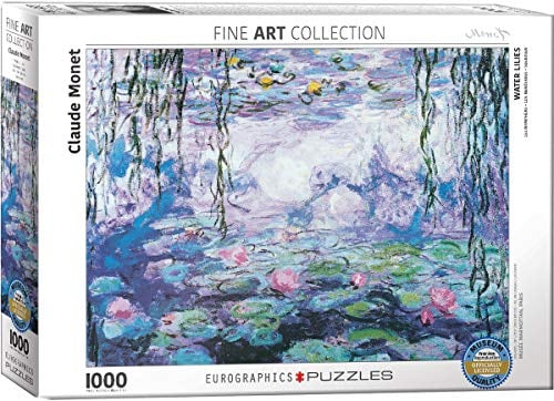 Eurographics 1000 Teile - Monet Seerosen Puzzle