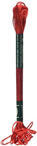 DMC 1008F-S666 Shiny Radiant Satin Floss, Persian Red, 8.7-Yard